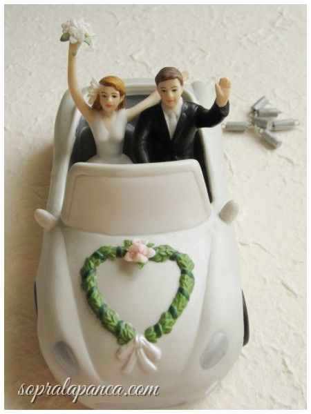 Cake toppers in resina